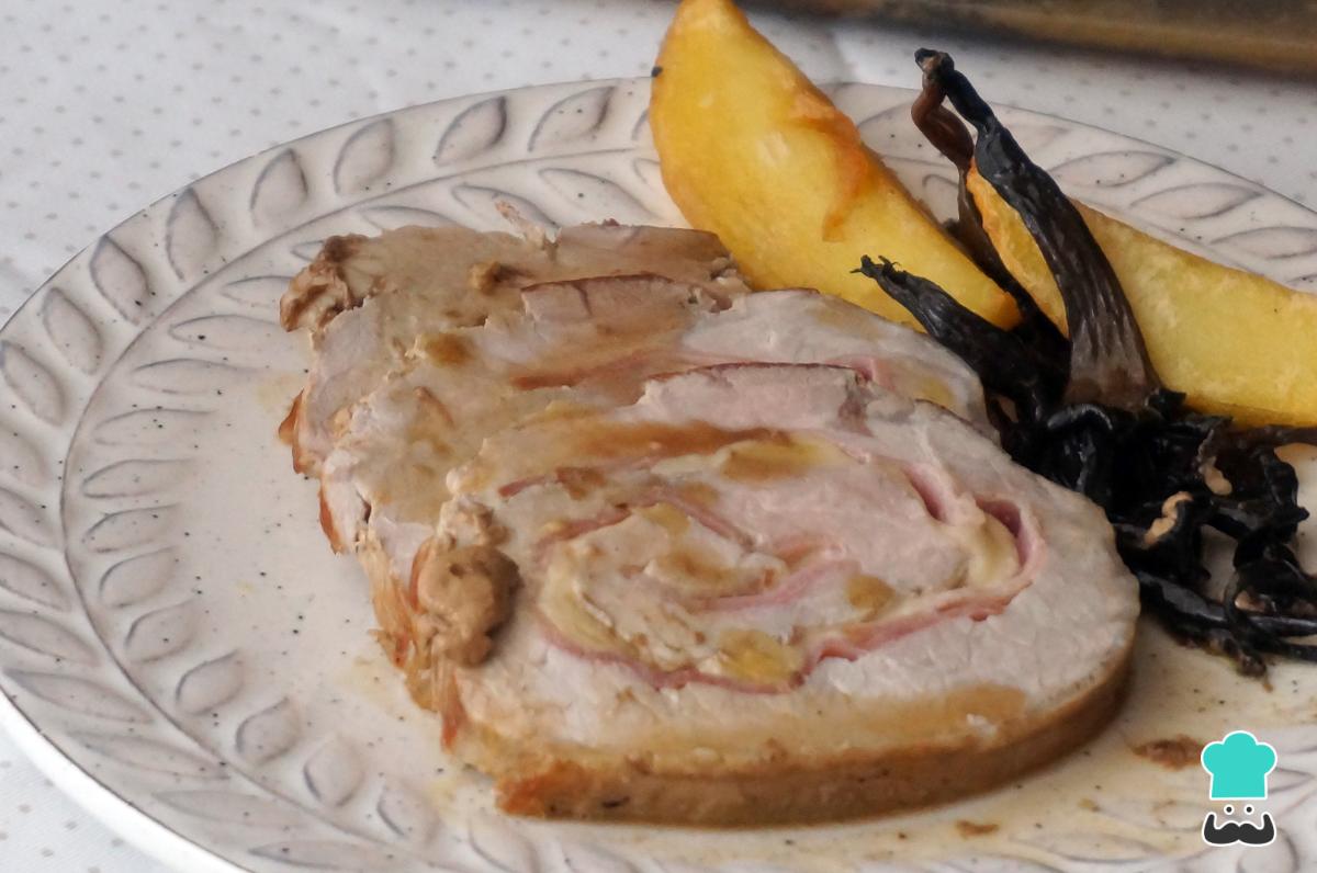Receta de Lomo relleno al horno para Navidad