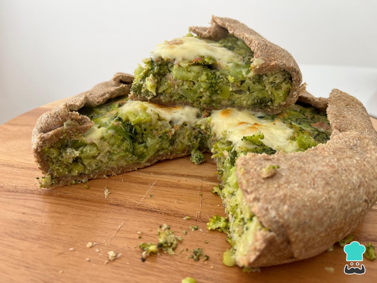 Receta de Tarta de brócoli y atún