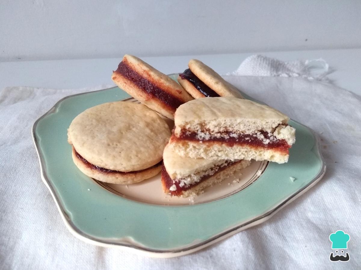 Receta de Alfajores de fruta