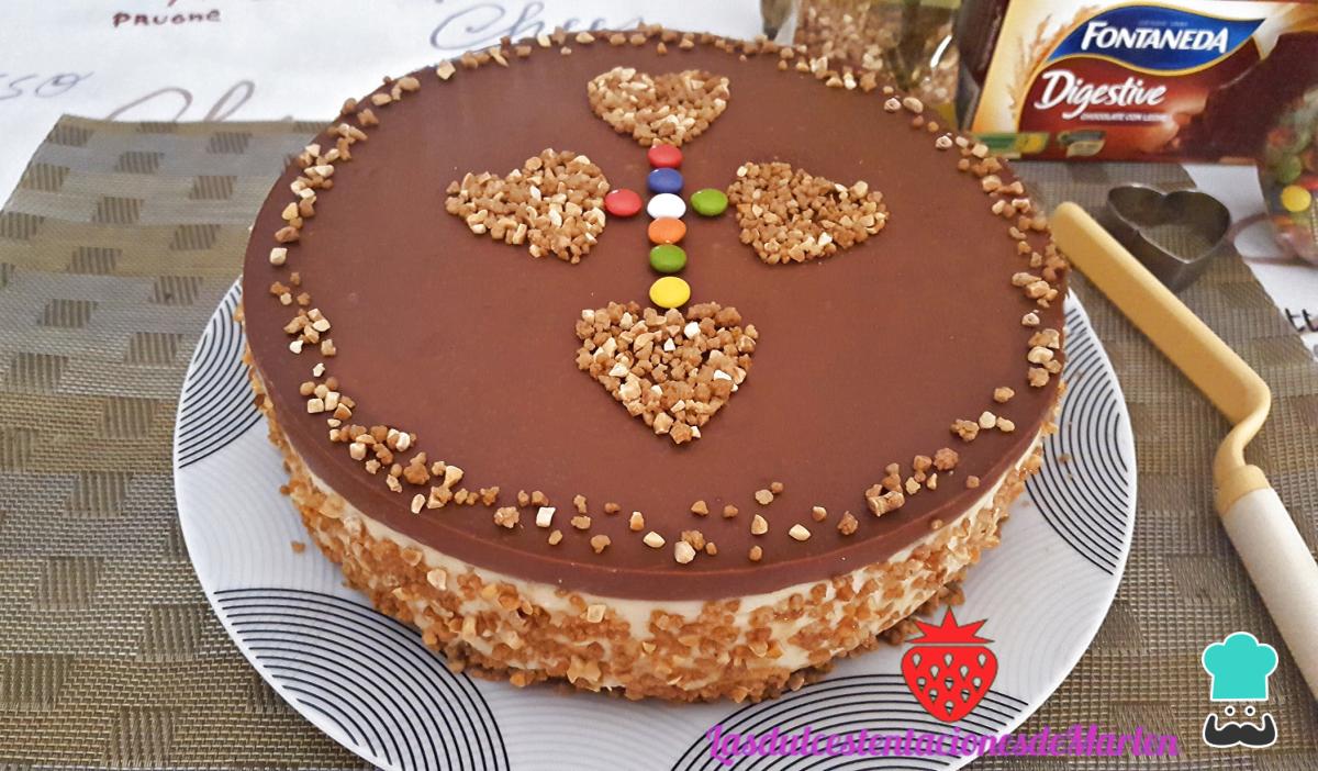 Receta de Tarta mousse de crema pastelera