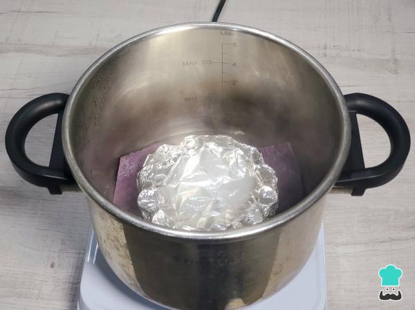 Receta de Flan de huevo en olla rápida - Paso 7