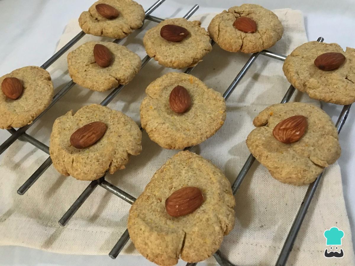 Receta de Galletas integrales sin azúcar