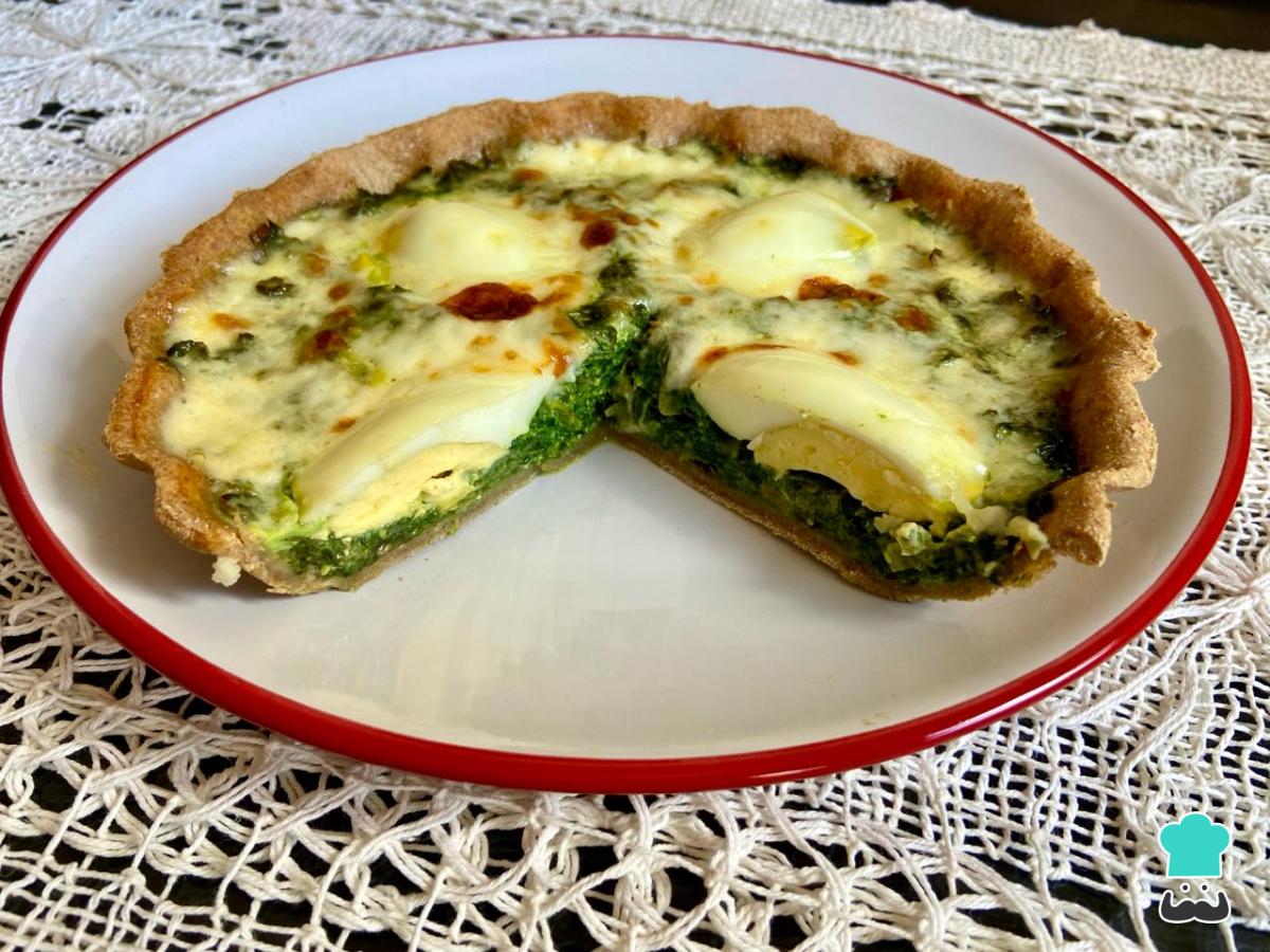 Receta de Tarta de espinaca y acelga