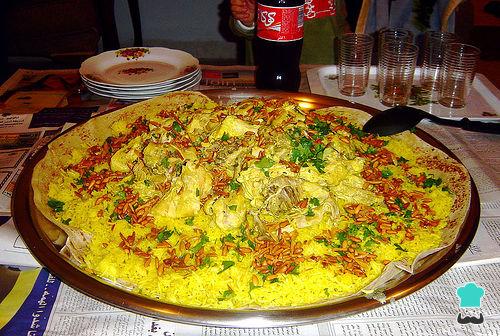 Receta de Mansaf con yogurt