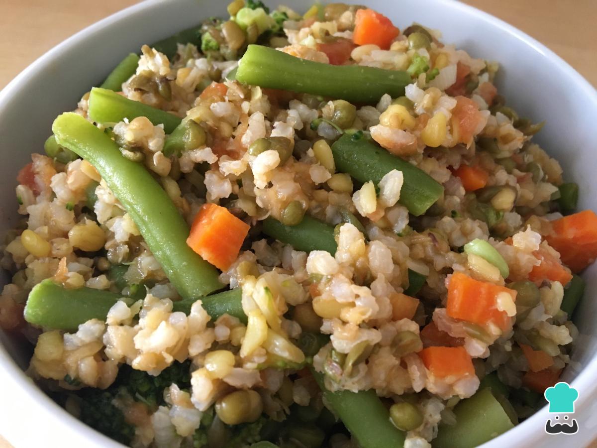 Receta de Judía mungo guisada