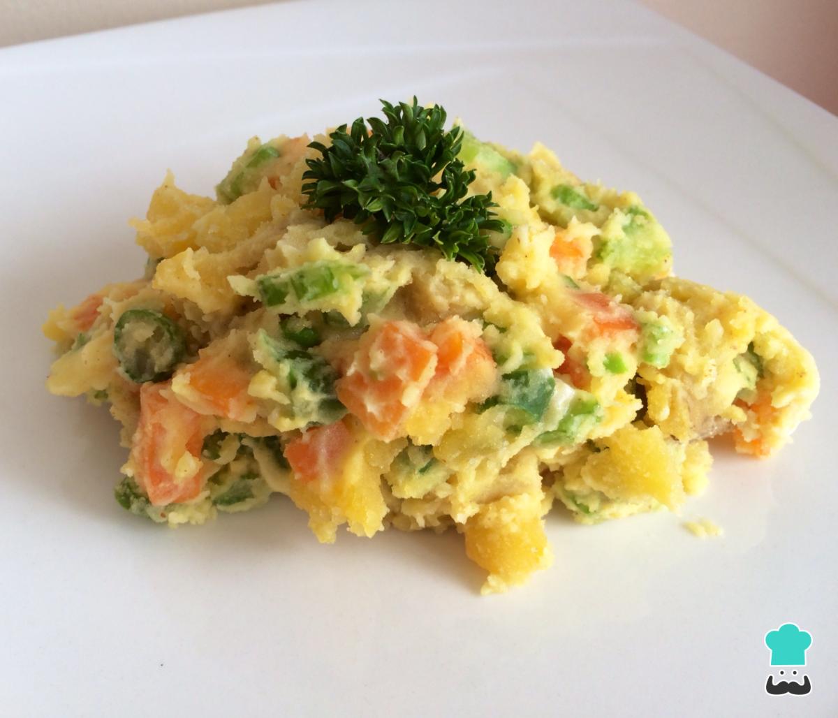 Receta de Ensalada de patatas con apio