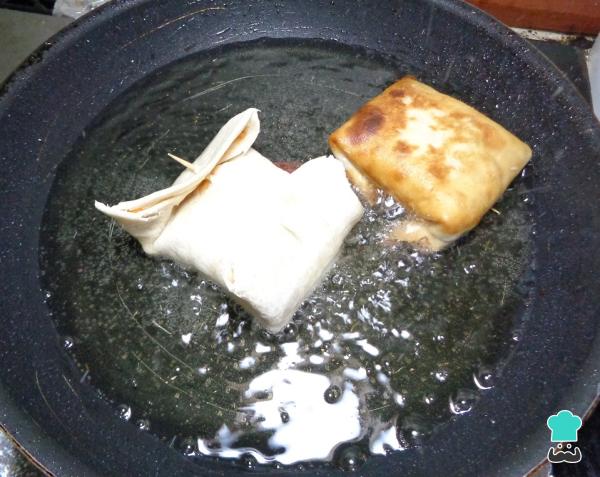 Receta de chimichangas - Turismo y Gastronomía de los Pirineos