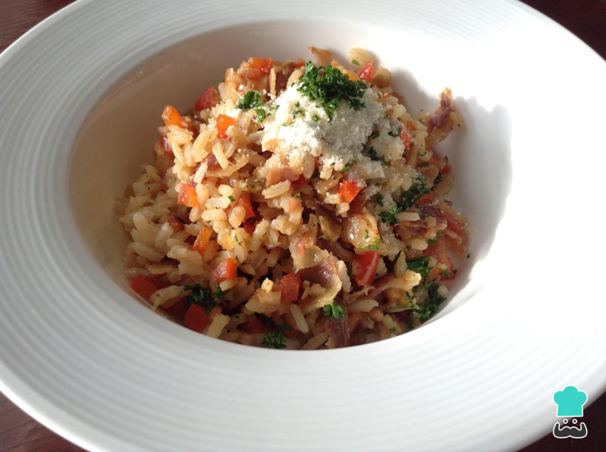 Receta de Arroz a la milanesa