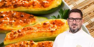 Dani García, chef: “Los calabacines rellenos mejoran si en lugar de carne picada, utilizas arroz integral, verduras y parmesano”