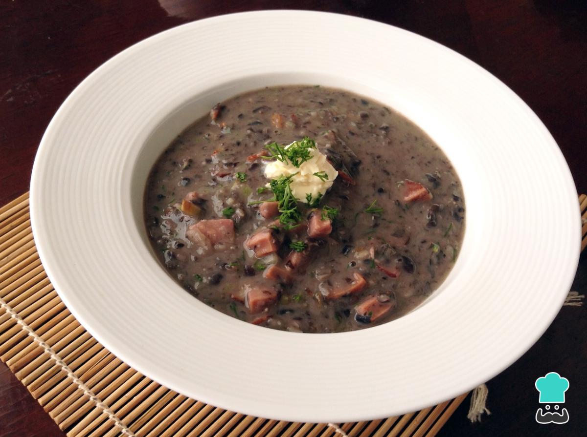 Receta de Frijoles refritos con chorizo