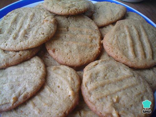 Receta de Galletas de cacahuate