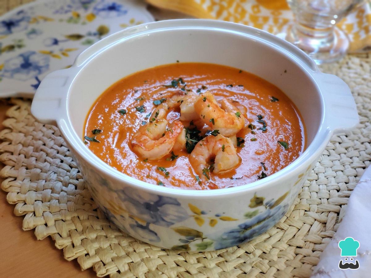 Receta de Crema de marisco de la abuela