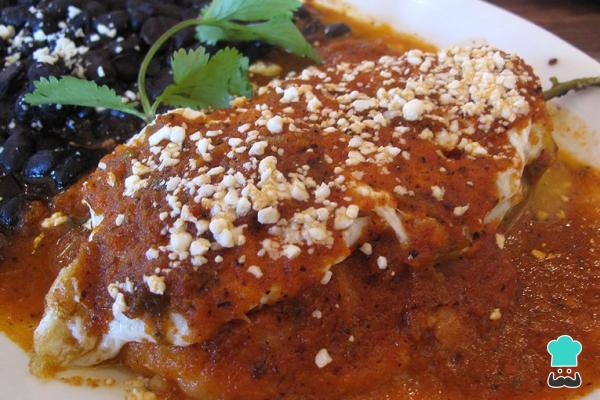 Receta de Chiles rellenos vegetarianos