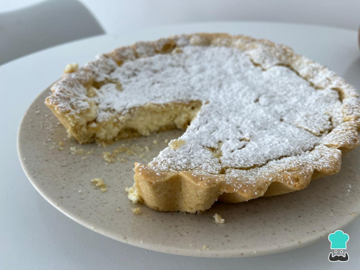 Receta de Torta de ricota fácil con harina leudante