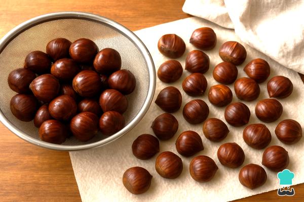 Receta de Castañas en freidora de aire - Paso 3