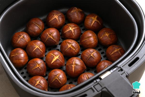 Receta de Castañas en freidora de aire - Paso 4