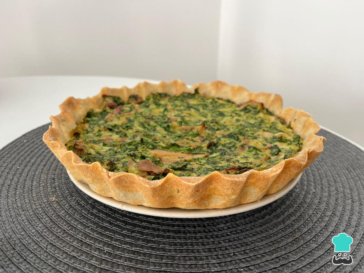 Receta de Tarta de acelga y pollo