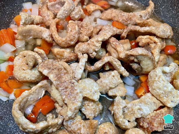 Receta de Hallaquitas de chicharrón - Paso 2
