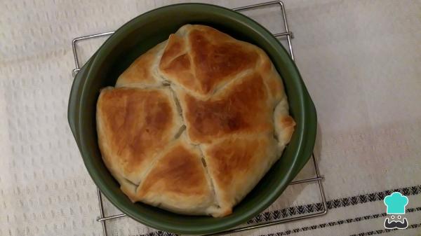 Receta de Queso camembert al horno con hojaldre