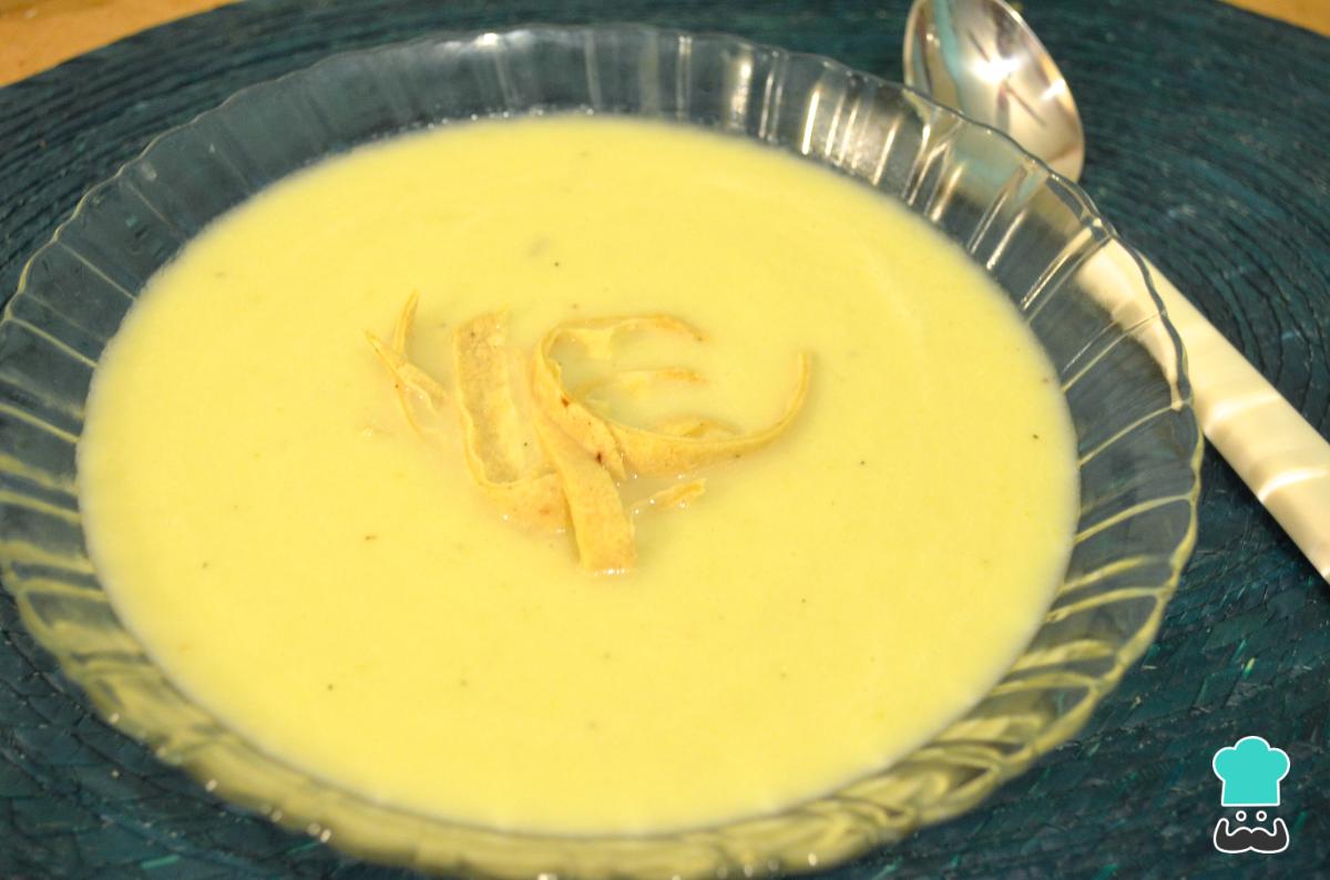 Receta de Crema de chayote light