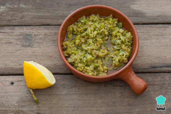 Receta de Paté de aceitunas verdes y naranja con Thermomix