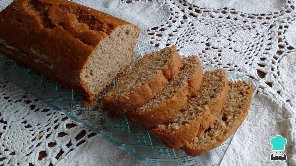 Receta de Budín con harina integral esponjoso