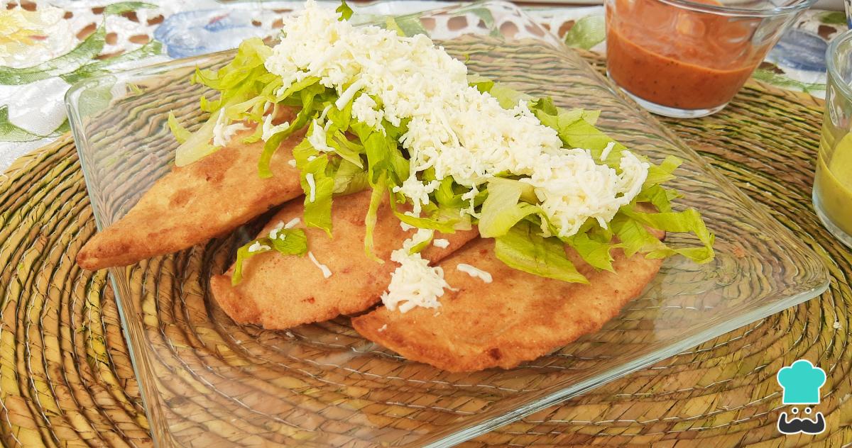 Receta de Masa para quesadillas fritas