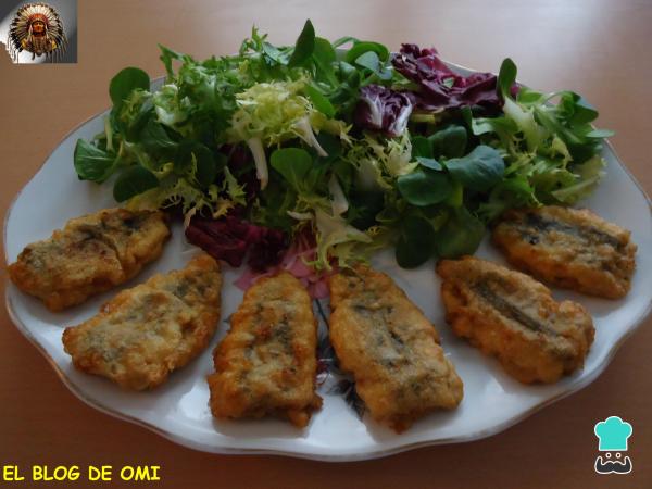 Receta de Sardinas Rellenas De Queso Cabrales