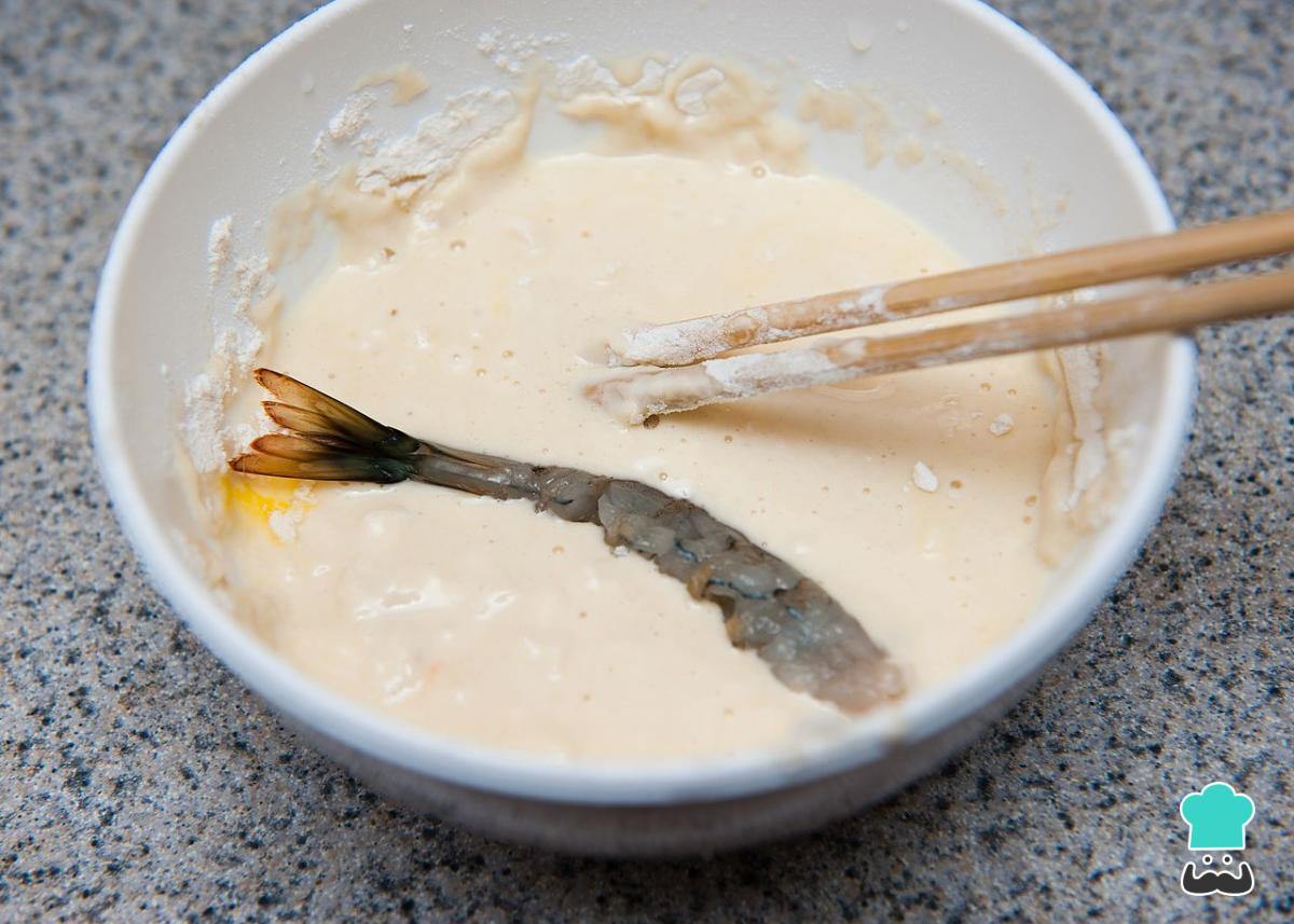 Receta de Tempura japonesa