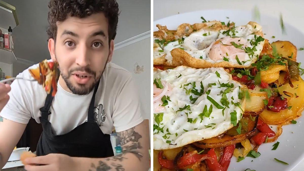 Armando Esquivel, el profesor que se hizo viral cocinando patatas de 100 formas: “Las papas a lo pobre son una receta humilde pero con un sabor espectacular”
