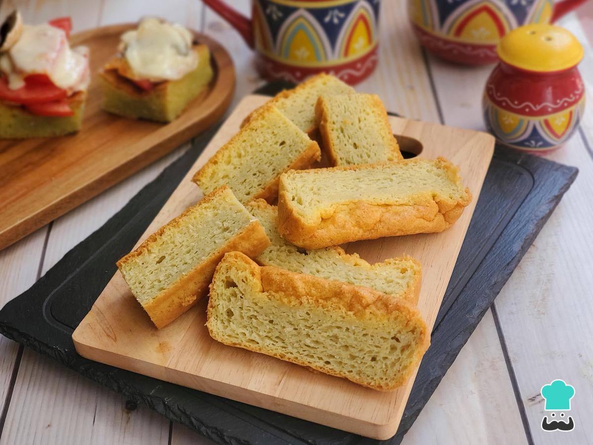 Receta de Pan keto con harina de coco