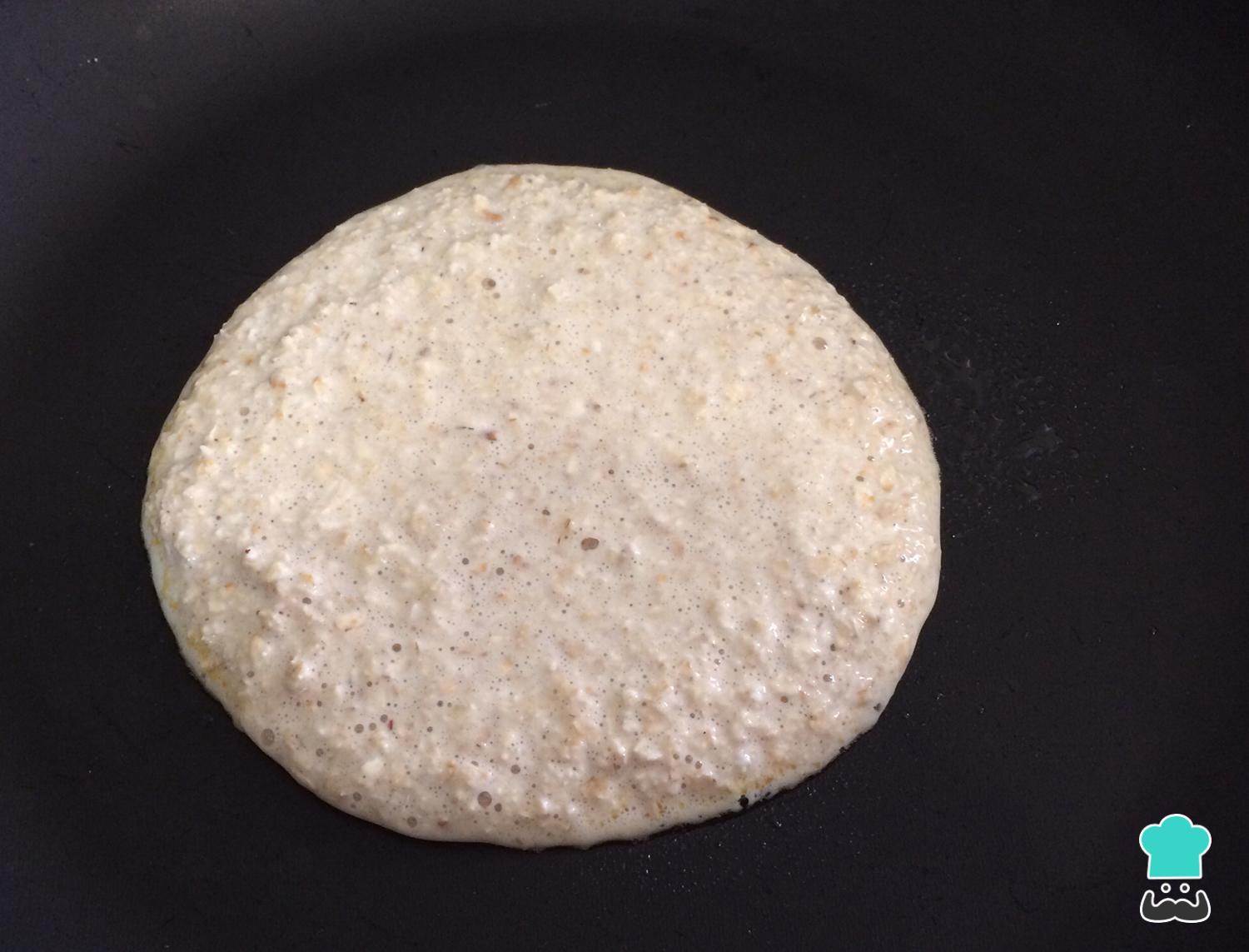 Pancakes de avena fitness Fácil