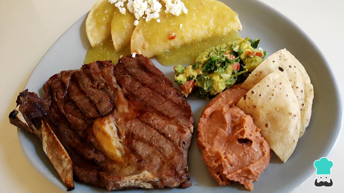 Receta de Filete a la tampiqueña