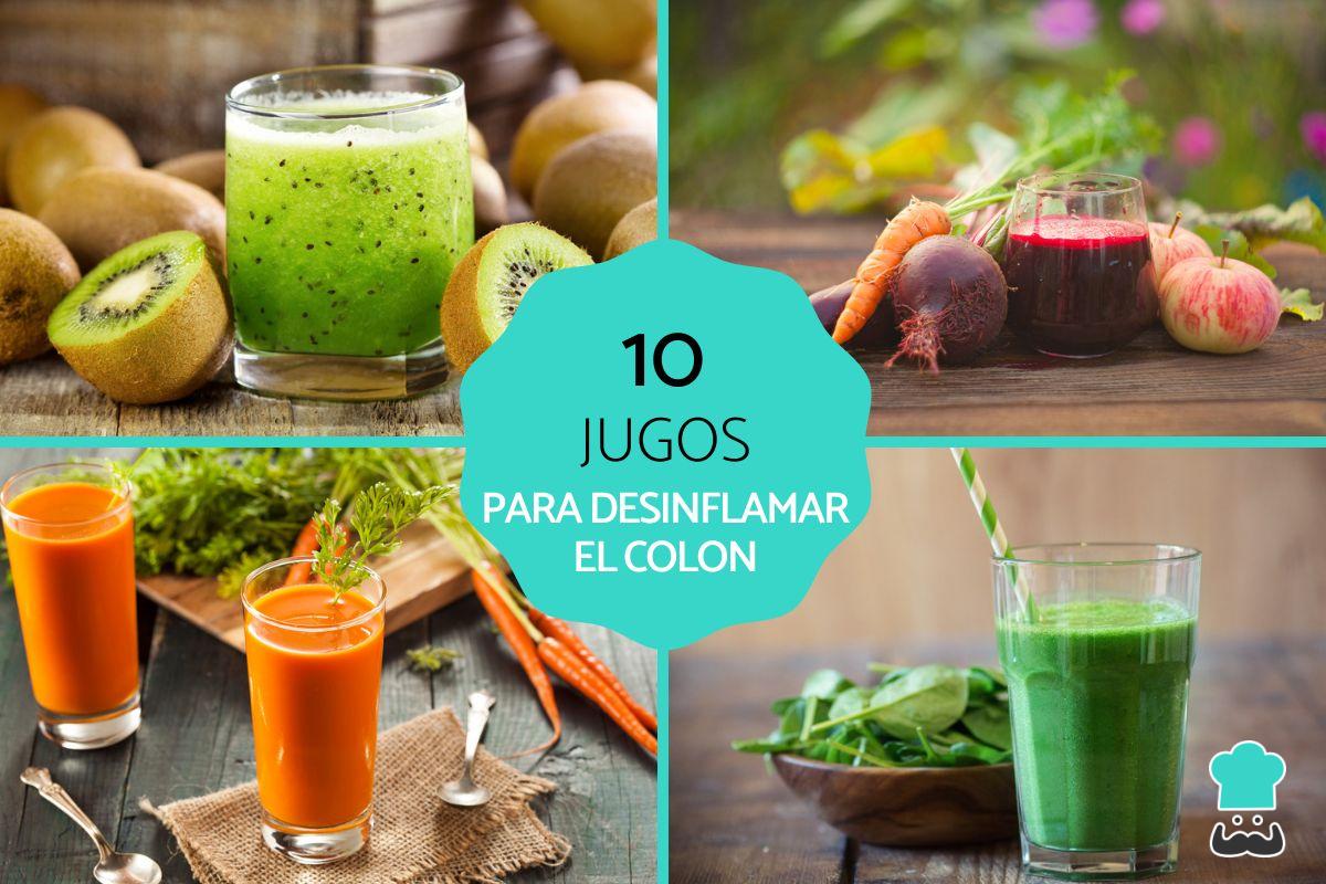 Jugos para desinflamar el colon