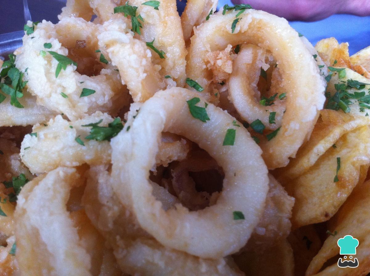 Receta de Rabas fritas a la provenzal