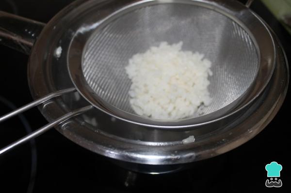 Receta de Pan de arroz vegano - Paso 2