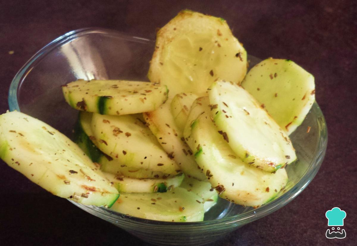 Receta de Pepino a la plancha