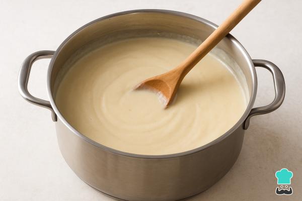 Ponche crema sin huevo - Paso 5