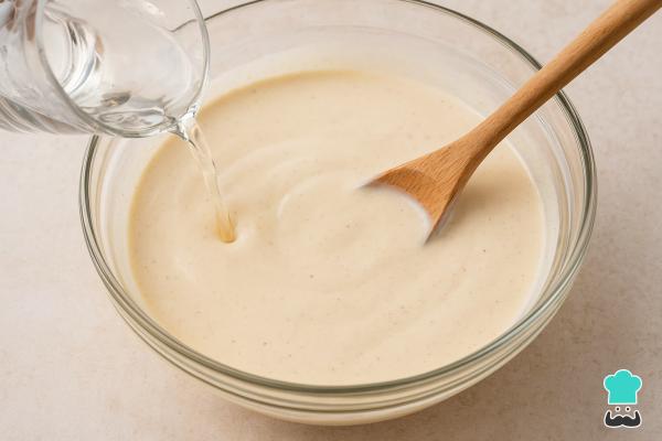 Ponche crema sin huevo - Paso 6