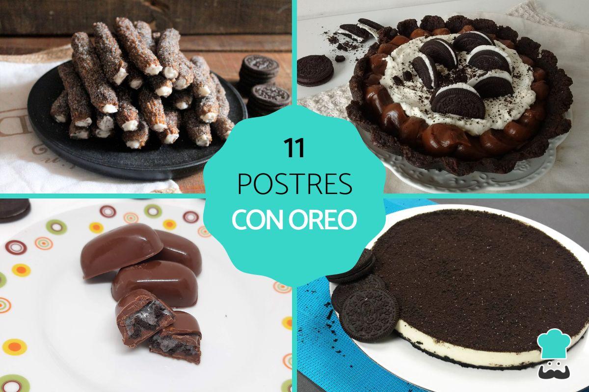 Postres con Oreo fáciles
