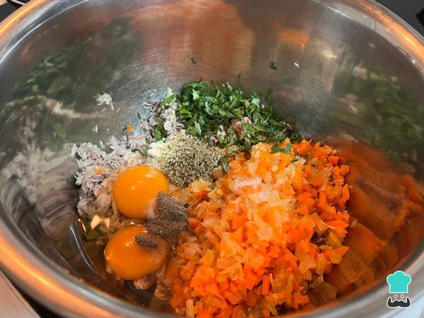 Receta de Hamburguesas de jurel - Paso 7