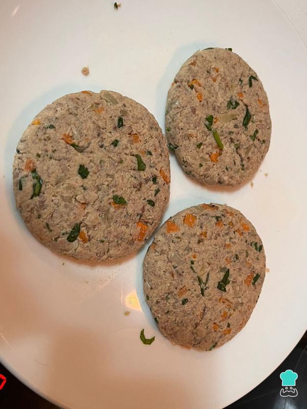 Receta de Hamburguesas de jurel - Paso 9