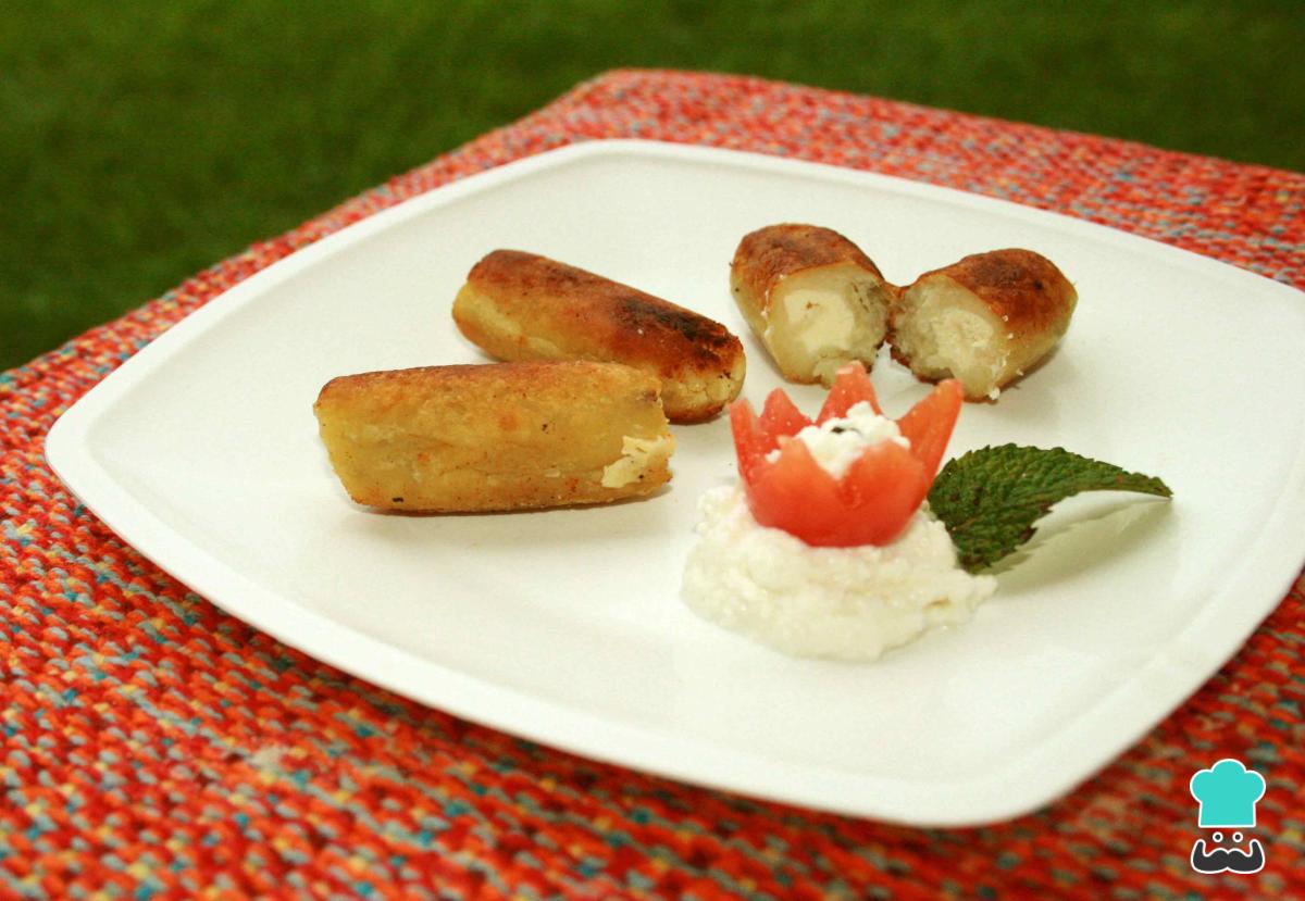 Receta de Tequeños de batata