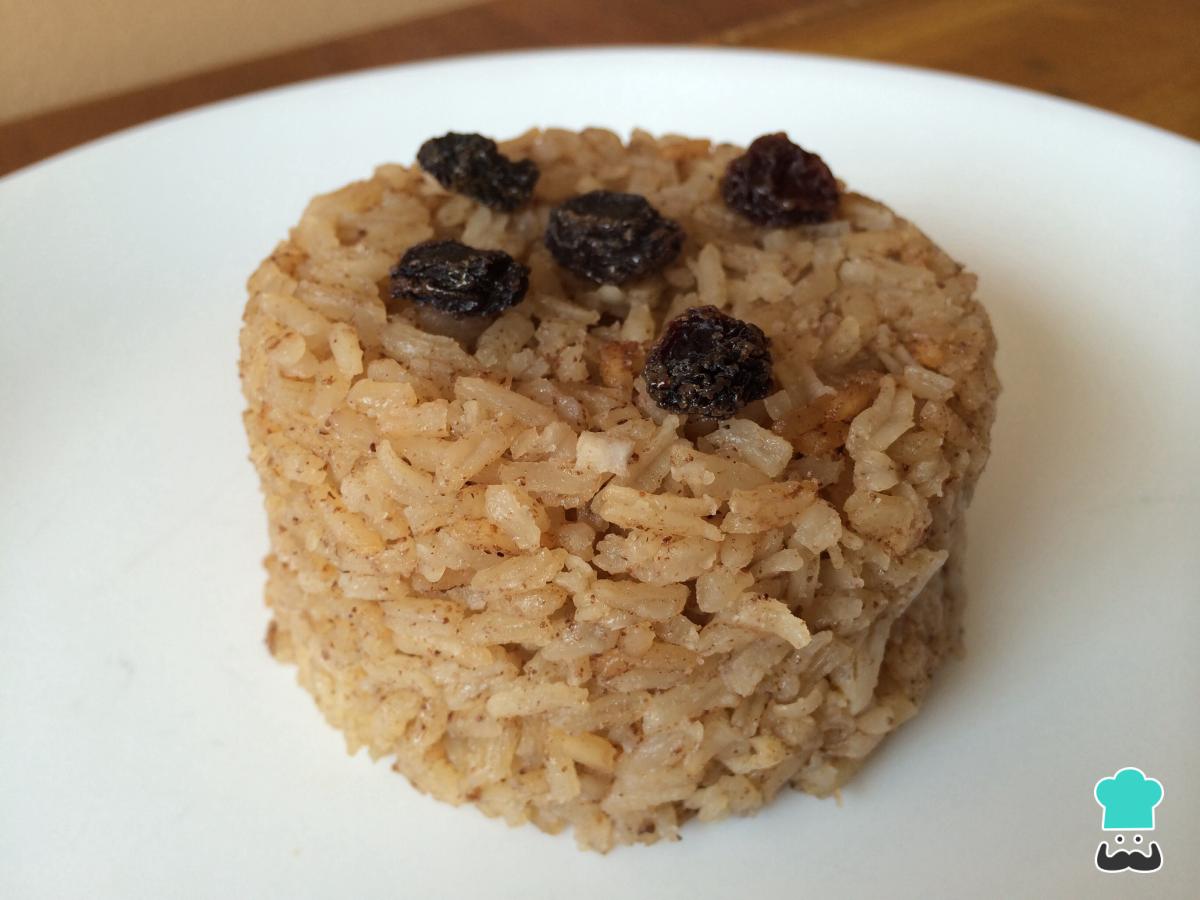 Receta de Arroz con coco caribeño