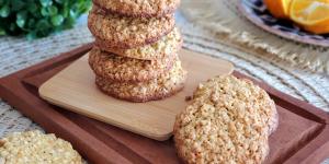 Receta de Galletas de avena y naranja