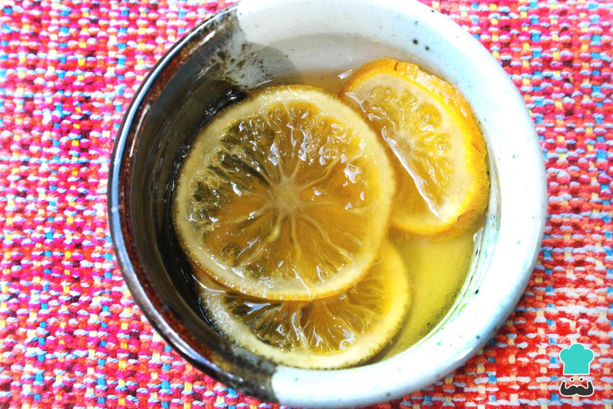 Receta de Cáscaras de naranja en almíbar