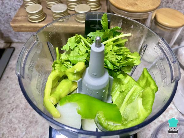 Receta de Guasacaca sin aguacate - Paso 2