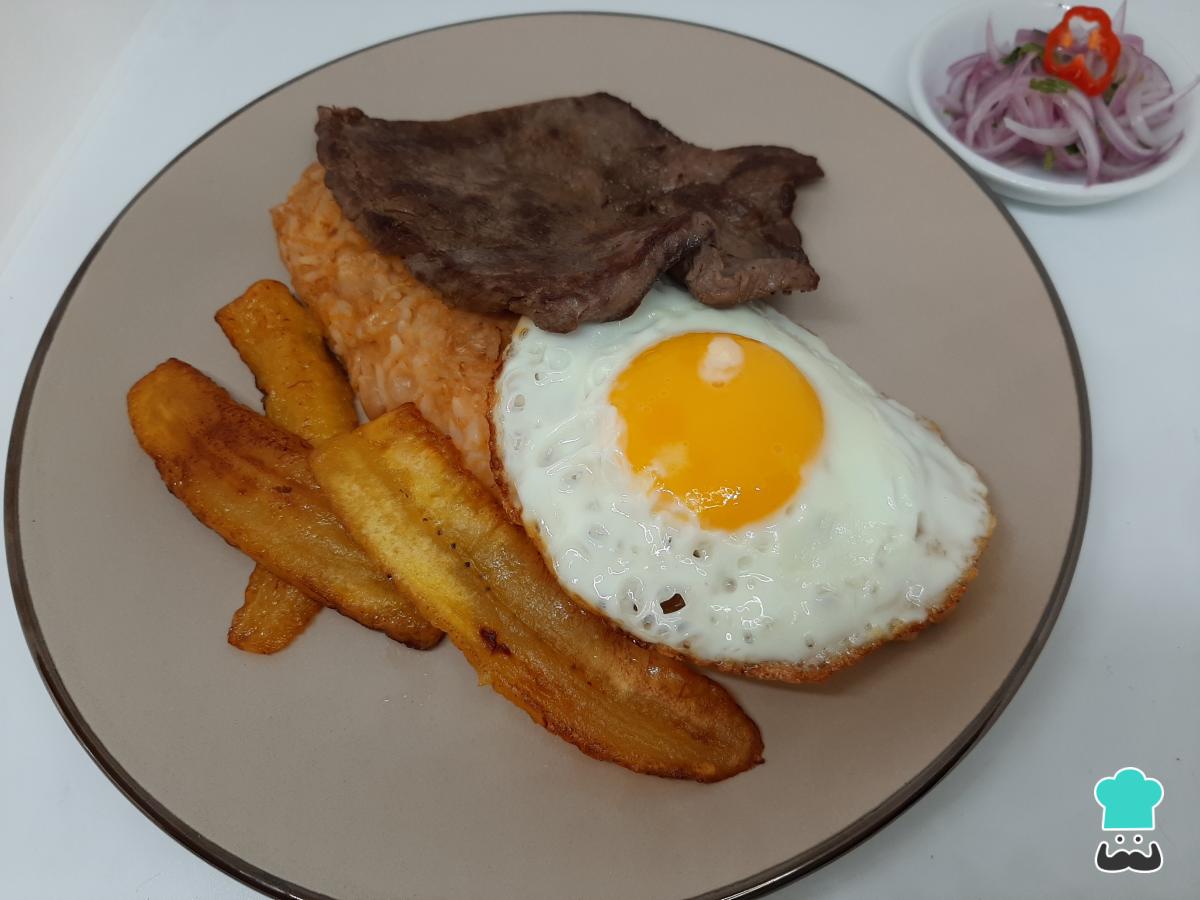 Receta de Tacu tacu a lo pobre