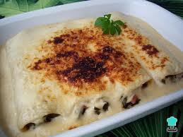 Receta de Canelones de pescado