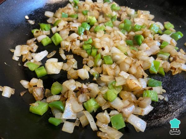 Receta de Empanadas de pollo - relleno - Paso 3